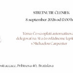 Septembrové stretnutie členiek